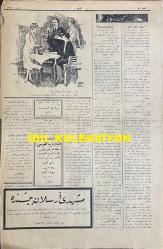 Osmanlıca Akbaba Mizah Dergisi-Gazetesi, Orijinal Dönem Basım, (Ottoman Magazine-Newspaper) - 31 Ocak (Kanun-i Sani) 1927 - Sayı: 434 - Karikatürist Ramiz Gökçe'nin Çalışması: İtalya ve İngiltere Arabistan'ı Para ile Avlayıp Taksim Etmek Üzereler... 