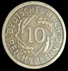 Almanya 1935 10 Reichspfenig