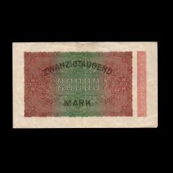 ALMANYA (1923) - 20.000 Mark (ÇT-ÇÇT 7,5/10)