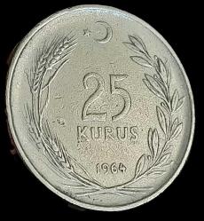 1964 25 Kuruş
