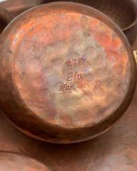 8'Lİ ALMAN ZİNT MARKA TEPSİLİ BAKIR KUPA TAKIMI