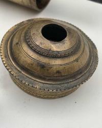 OSMANLI DÖNEM İŞLEMELİ BÜYÜK BOY PİRİNÇ KAHVE DEĞİRMENİ