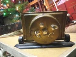 SLAVA – Sovyet Dönemi Mekanik Masa / Alarm Saati (11 Jewels) Bakım İstiyor, Ön cam yok