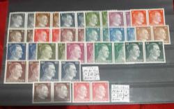 LOT.3 » 1941 D REİCH HİTLER 2 Lİ PER DAMGASIZ MNH TAM SERİ