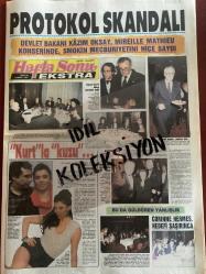 HAFTA SONU DERGİ - GAZETESİ EKSTRA EKİ DOĞUM GÜNÜ HEDİYESİ (TURKİSH MAGAZINE - NEWSPAPER) - TAM TAKIM 8 SAYFADIR - 6 MART 1987 - Sayı:10 -Müjdat gezen-Nil Ünal-Ercüment kavaklı-Kazım Oksay-Erkan Özerman-Mesut Yılmaz-İlhan aküzüm-veysel Atasoy-mükerrem taşçıoğlu-nejat tümer-Nurettin Ersin-Tahsin Şahinkaya-Sedat Celasun-Seyyal Taner-Mehmet Aydın-Behiye Aksoy-Anuş Bakış-Botan Aşireti-Banu Alkan-Tahsin Kaya-Semih Bayülken-Zeki Alasya-Oya Alasya-Zafer Par-Leman Sam-Fahri İpek-Banu Alkan-Muhittin Silahtaroğlu-Garo Mafyan-Arif Mardin-Yves Duteil-Grup Seth-Alpay-Tuluğ Çizgen-Hülya Sözer-Şenol Öztürk-Bahar Ersoy-Engin Özer-Aytaç Arman-Erol Büyükburç-Emel Büyükburç-Hülya Sözer-Lili Garih-Semra Özal-Melike Hasefe-Fatoş Saka-İnci Pirinççioğlu-Figen Çelik-Leyla Yeniay Köseoğlu-Atılay Kandemir-Vitali Hakko-Cem Hakko-Atilla Çelebi-Zerrin,Giray Bilimer-Corcio Karako-Doğan Üzümcigil-Ahmet Bakılbaş-Nuri adarıcı-Orhan Tan-Mehmet Bulut-Nermin Ertüngü-Melahat Ertüngü-Murat Elagöz-Münevver Elagöz-Nejat Arse
