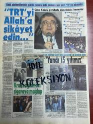 HAFTA SONU DERGİ - GAZETESİ EKSTRA EKİ DOĞUM GÜNÜ HEDİYESİ (TURKİSH MAGAZINE - NEWSPAPER) - TAM TAKIM 8 SAYFADIR - 13 ŞUBAT 1987 - Sayı:7 - Türkan Şoray-Vedat Araz-Tahir Hayırlıoğlu-Lipo Suction-Yonca Yücel-Cenk Koray-Ahmet Gazi Ayhan-Grup Lokomotiften Tansu,Feridun ve Melis-Anuş Bakış-Ajda Pekkan-Emel sayın-Nükhet Duru-Ahmet Gazi Ayhan-Özer Ahıska-Zehra Bilir-Saniye Can-Bedia Akartürk-Okay Özbalcı-Mihriban Şener-Zerrin Özer-Müslüm Gürses Esrar içmekten hapis yatmış-Meliha Baçakoğlu-Recai Turgay-Kaya Özdemir-Bergen-Bahar Ersoy-Bergin-Özdemir Erdoğan-Grup Gündoğarken-Emel Erdal-Serter Bağcan-Buğra Uğur-Selmi Andak-Grup Dizel-Adnan Saygun-Müzeyyen Senar-Güzide Kasacı-İbrahim Tatlıses-Derya Tuna-Nazan Şoray-Yasemin Kutsi-Nilüfer-Elif Pektaş-Yurdaer Doğulu-Banu Alkan-Muzaffer Özpınar-Banker Kastelli-Göksel Başiplikçilik-Ayla Karaosmanoğlu-Özcan Yıldız-Nur Yılmaz-Talha Taneri-Selma Erim-Şahin Saraloğlu-Şule Okay-Çiğdem Karakaş-Sevim Cantürk-Oktay Girginoğlu-Hande Demirkol-Meltem Doğanay