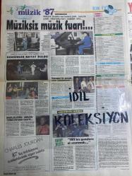 HAFTA SONU DERGİ - GAZETESİ EKSTRA EKİ DOĞUM GÜNÜ HEDİYESİ (TURKİSH MAGAZINE - NEWSPAPER) - TAM TAKIM 8 SAYFADIR - 13 ŞUBAT 1987 - Sayı:7 - Türkan Şoray-Vedat Araz-Tahir Hayırlıoğlu-Lipo Suction-Yonca Yücel-Cenk Koray-Ahmet Gazi Ayhan-Grup Lokomotiften Tansu,Feridun ve Melis-Anuş Bakış-Ajda Pekkan-Emel sayın-Nükhet Duru-Ahmet Gazi Ayhan-Özer Ahıska-Zehra Bilir-Saniye Can-Bedia Akartürk-Okay Özbalcı-Mihriban Şener-Zerrin Özer-Müslüm Gürses Esrar içmekten hapis yatmış-Meliha Baçakoğlu-Recai Turgay-Kaya Özdemir-Bergen-Bahar Ersoy-Bergin-Özdemir Erdoğan-Grup Gündoğarken-Emel Erdal-Serter Bağcan-Buğra Uğur-Selmi Andak-Grup Dizel-Adnan Saygun-Müzeyyen Senar-Güzide Kasacı-İbrahim Tatlıses-Derya Tuna-Nazan Şoray-Yasemin Kutsi-Nilüfer-Elif Pektaş-Yurdaer Doğulu-Banu Alkan-Muzaffer Özpınar-Banker Kastelli-Göksel Başiplikçilik-Ayla Karaosmanoğlu-Özcan Yıldız-Nur Yılmaz-Talha Taneri-Selma Erim-Şahin Saraloğlu-Şule Okay-Çiğdem Karakaş-Sevim Cantürk-Oktay Girginoğlu-Hande Demirkol-Meltem Doğanay