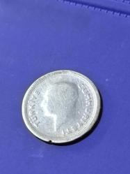 1936 Gümüş 25 Kuruş Orjinal Eski Para orjinaldir