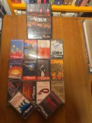 Grup Yorum:  14 Kaset Lot + Grup Yorum: 25. Yıl İstanbul İnonu Stadyumu Konseri - DVD ( Türküler Susmaz Halaylar Sürer...) + Poster eki ike birlikte