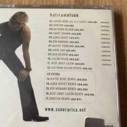 Soner Arıca - Hatıram Olsun Cd ( Jelatinli - Ambalajında ) ( İşaretli fotoğrafta, jelatinde kopuk var )