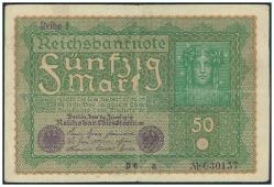 1919 Almanya 50 Mark