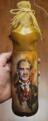 LOT.15 » ŞİŞE ÜZERİNE ATATÜRK RESMİ ÇALIŞMASI.