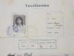 1930 İZMİR KARŞIYAKA NOTRE DAME DE SION - KIZ FRANSIZ MEKTEBİ DİPLOMASI