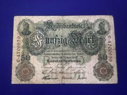 Almanya 50 Mark 1910