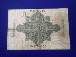 Almanya 50 Mark 1910