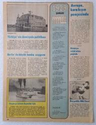 1929 = ( Ocak-şubat ) - Yeni harfler yayılıyor • İzmir'de imar hareketleri • Hoşgeldin Miki fare • Berlin'de büyük banka soygunu • Avrupa kara kışın pençesinde ~ [ ÇİFT TARAFLI ]