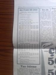 Hürriyet Gazetesi Kupürü - Turkish Newspaper - 20 Haziran 1972 - İl'den İl'e Türkiye hazırlayan Metin Soysal - Denizli - Denizli'nin yetiştirdiği ünlü Ressam İbrahim Çallı Fotoğrafı - Denizli'nin topraklarından bolluk ve bereket saçılır - Aşk tanrıçası afrodit bile güzelliğini korumak için Denizli'nin kaplıca sularından getirmiştir - Denizli'de ataların dilinden sözler - Denizli'nin adı nereden gelir - Deniz gibi suyuna bakarak Denizli dediler Fotoğrafı - Pamukkale eşi bulunmayan bir tabiat harikasıdır - Pamukkale'yi kayalardan dökülen kireçli sular meydana getirmiştir Fotoğrafı - Denizli'de çeşitli uygarlıkların izine rastlamak mümkündür - Denizli'nin yolları türküsü - Horozu ile ünlü ilimiz Denizli'nin kimlik kartı - Denizli'de okur yazar oranı - Denizli'de turistik aylar - Denizli'nin milli oyunları - Denizli'nin milli kıyafetleri - Denizli'de yemek ve tatlılar - Denizli'nin neleri ünlü - Akbank resim ve fotoğraf yarışmaları - Atatürk'ün kur'an-ı Kerim'i - Milli piyango Dün çekildi