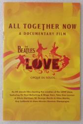 The Beatles Love / All together Now - A documentary fılm ~ #.. KİTAPÇIK..#