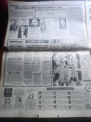 Hürriyet Gazetesi - Turkish Newspaper - 29 Ekim 1973 - Cumhuriyetin 50. Yılı - 4 ülke devlet başkanının Hürriyet aracılığıyla Türk milletine 50. Yıl mesajı fotoğraflar - Hürriyet'in 50. Yıl armağanı Türk ünlüleri heykel müzesi açıldı fotoğraf - Ankara'da Cumhuriyet Bayramı törenleri - Mısır Türkiye'den Amerikan uçakları için bilgi istedi - liderlerle görüşen Bülent Ecevit demokratik rejimi aksatmadan yürüteceğiz dedi fotoğraf - Süleyman Demirel rejim işledikçe problem çözülür dedi - 50. Yılda Türk işçisinin dev eseri Boğaz Köprüsü açılıyor fotoğraf - köprüden geçecek otobüslerin güzergahı belli oldu - Boğaz köprüsü'nün kuralları - cumhuriyetin 10. Yıl şenlikleri 3 gün 3 gece sürmüştü Fotoğrafı - 10. Yıl marşı - ölüme meydan okuyan artistler John Wayne Douglas Fairbanks Burt Lancester Fotoğraflar - televizyonda bugün - bir devrin romanı yazan Halide Nusret Zorlutuna Yazı Dizisi - Cumhuriyetimizin 50. Yılın sebebi ile Süleymaniye Camisinde mahya Fotoğrafı - tekel binasında sigara kulesi