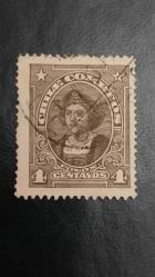 1911 YILI ŞİLİ CHRİSTOFER COLUMBOS  DAMGALI    ŞARNİYER İZLİ