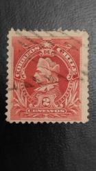 LOT.16 » 1901 YILI ŞİLİ CHRİSTOFER COLUMBOS  DAMGALI    ŞARNİYER İZLİ