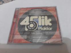 45 LİK PLAKLAR 1 CD  JELATİNLİ