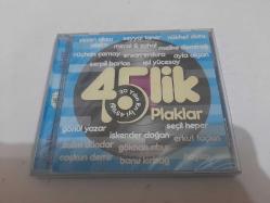 45 LİK PLAKLAR 2 CD  JELATİNLİ
