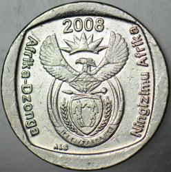GÜNEY AFRİKA CUMHURİYETİ 1 RAND 2008 NİNGİZİMU AFRİKA.