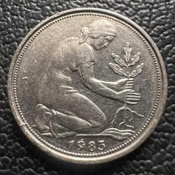 Almanya 50 Pfennig 1983 G