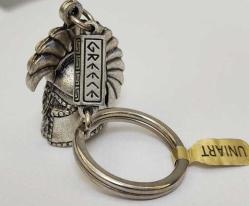*** YUNANİSTAN ANTİK SPARTALI ASKER MİĞFERİ METAL ANAHTARLIK. YENİ-ETİKETLİ.
