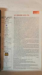ALTYAZI AYLIK SİNEMA DERGİSİ - OCAK 2004 SAYI: 25 - QUENTIN TARANTINO - ROBERT RODRIGUEZ - ÖMER KAVUR - YÜKSEL YAVUZ - KARTAL TIBET - HALİT AKÇATEPE - MEHMET ALİ ALABORA - HAŞMET TOPALOĞLU - ÜMİT KIVANÇ  KILL BILL: BÖLÜM 1 - JAPON KORKU SİNEMASI DOSYASI - BİR ZAMANLAR MEKSİKA'DA - NEMO: KAYIP BALIK - KARŞILAŞMA - DÜZENBAZ ROGER - LOONEY TUNES: MACERAYA DEVAM - KABUS - ONÜÇ - ELVEDA LENIN - KORKUNÇ BİR FİLM 3 - ZAMAN ÖTESİ - OKUL - ARARAT - ÖLÜMCÜL DEVİR - AŞK HER YERDE - MERHABA HABABAM SINIFI - VIZONTELE TUUBA - UCUZLUĞUN GİZLİ ÇEKİCİLİĞİ: BİR ZAMANLAR MEKSİKA'DA - BİR FİLMİN HİKAYESİ: OKUL - ARARAT'IN SORUNLU KUTUSU - TARANTINO'NUN NİTELEDİĞİ ROBERT FİLMİNDE EL MARIACHİ - ÖMER KAVUR'LA KARŞILAŞMA - KÜÇÜK ÖZGÜRLÜKLER - PARALEL TOPLUMLAR - HABABAM SINIFI - NEMO: ARARIM SENİ HER YERDE - KUŞBAKIŞI JAPON KORKU SİNEMASI TARİHİ - KOPUNE RUHU - HAFIZAYNUK KORKU: RINGU - OTAKU KÜLTÜRÜN JAPON HALLERİ - LONDRA'DAN NOTLAR - BİTMEYEN MUCİZE: KOLOMBİYA SİNEMASI - BİN -  TAM TAKIM EKSİKSİZ 96 SAYFA