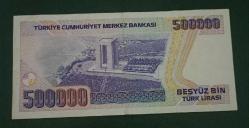 7 Emisyon G 43 Seri 500 Bin Lira Ççt