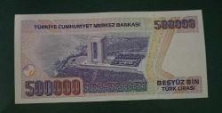 7 Emisyon F 16 Seri 500 Bin Lira Çil