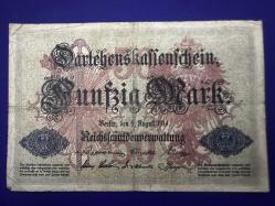 Almanya 50 Mark 1914