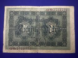 Almanya 50 Mark 1914