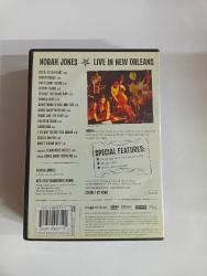 Norah jones lıve ın new orleans   acılmamış ambalajında sıfır  koleksiyon klasik  dvd  müzik YILMAZ VİDEO