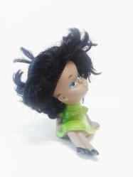 Vintage Esmer Kauçuk Bebek Oyuncak