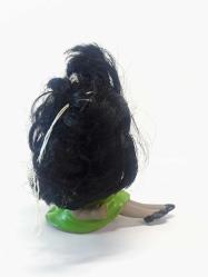 Vintage Esmer Kauçuk Bebek Oyuncak