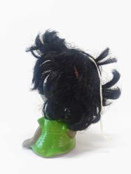 Vintage Esmer Kauçuk Bebek Oyuncak