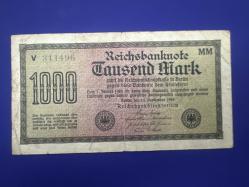Almanya 1000 Mark 1922
