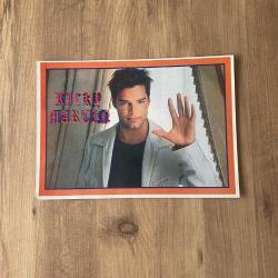 Ricky Martin Dönem Poster ( 24,5 cm X 34 cm )