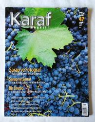 KARAF MAGAZİN Şarap ve Yaşam Kültürü, 2010 - 2013, Sayı: 44, 45, 47, 54 [4 ADET]
