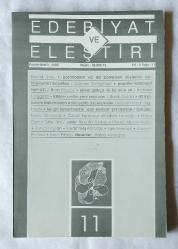 EDEBİYAT VE ELEŞTİRİ DERGİSİ, 1992 - 2003, Sayı: 6-7, 9, 10, 11, 12-13, 14, 15-16, 18, 21, 38, 43-44, 46, 52, 59, 60, 64, 65, 66. [18 ADET]