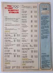 1904 = ( Eylül ) - ST. LOUIS Olimpiyat oyunları ~ [ 2 Yaprak - 4 Sayfa ]