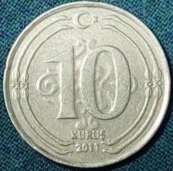 10 KURUŞ, 2011 ÇÇT