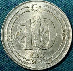 10 KURUŞ, 2019 ÇÇT+