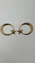 AY YILDIZ,2 ADET OLDUKÇA ÇOK ŞIK VE ZARİF AY YILDIZ 575