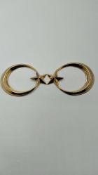 AY YILDIZ,2 ADET OLDUKÇA ÇOK ŞIK VE ZARİF AY YILDIZ 575