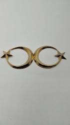 AY YILDIZ,2 ADET OLDUKÇA ÇOK ŞIK VE ZARİF AY YILDIZ 575