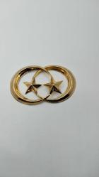 AY YILDIZ,2 ADET OLDUKÇA ÇOK ŞIK VE ZARİF AY YILDIZ 575